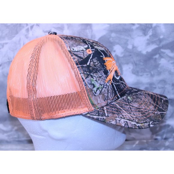 Rock Point Camo Hat Casters Fly Fishing Shop Ball Cap - Picture 5 of 7